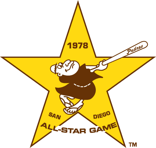MLB All-Star Game 1978 Alternate Logo iron on heat transfer